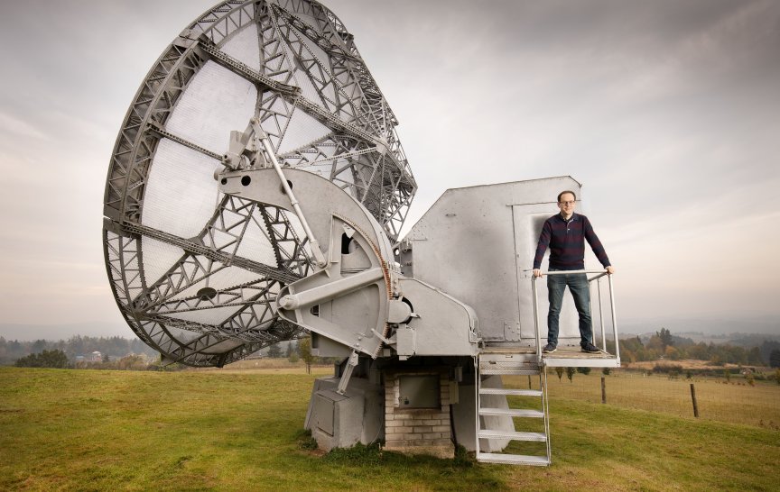 Astrofyzik Ondřej Pejcha (foto: Michal Novotný)