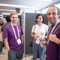 Autorka článku Iveta Zatočilová s kolegy během poster session (foto: archiv I. Zatočilové)