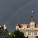 Muzejní noc na MFF UK - Pohled z okna refektáře (foto od návštěvnice Dagmar Frgalové)