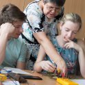 S heuristickou metodou seznamuje dr. Dvořáková také studenty Matfyzu (foto: Svoboda)